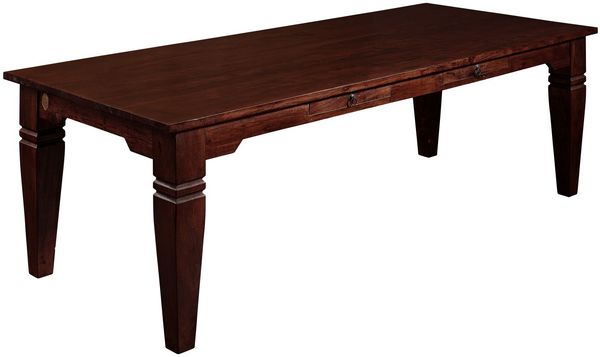 Esstisch Akazie 260x100x76 nougat lackiert OXFORD #609