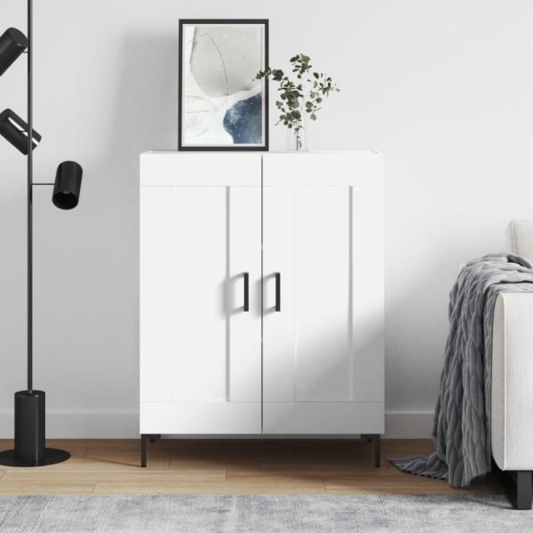 vidaXL Sideboard Weiß 69,5x34x90 cm Holzwerkstoff 830196