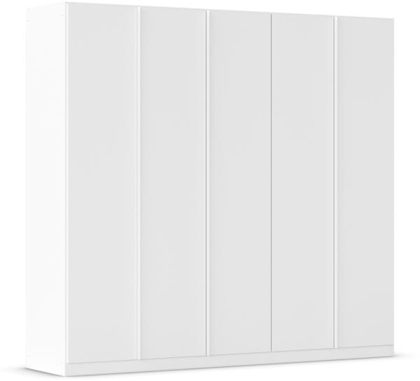 Drehtürenschrank >Monostar< in alpinweiß aus Holzwerkstoff - 226x210x54cm (BxHxT) Bild 4