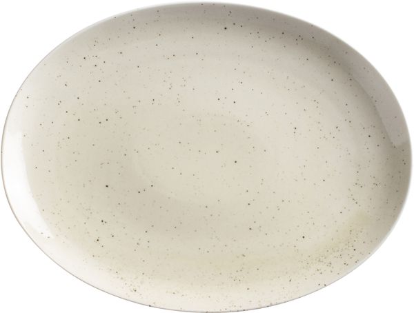 KAHLA Homestyle Platte, oval 32 cm natural cotton