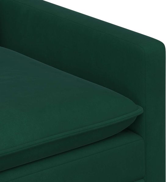vidaXL Sofa Dunkelgrün 156 x 81 x 87,5 cm Samt 42028841 Bild 6