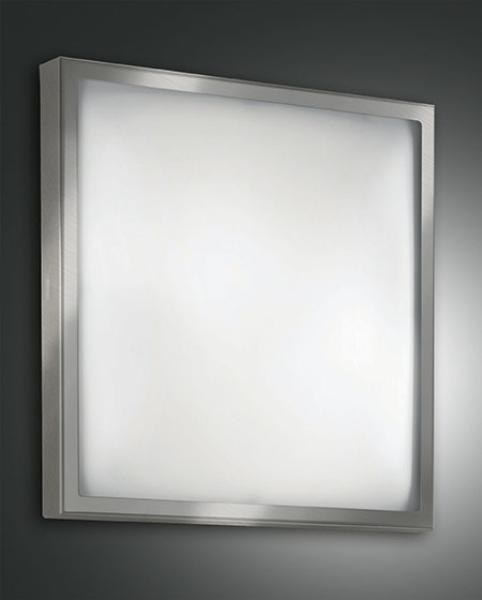 FABAS LUCE No. 2867-66-178 Deckenleuchte OSAKA 40x40 nickel satiniert