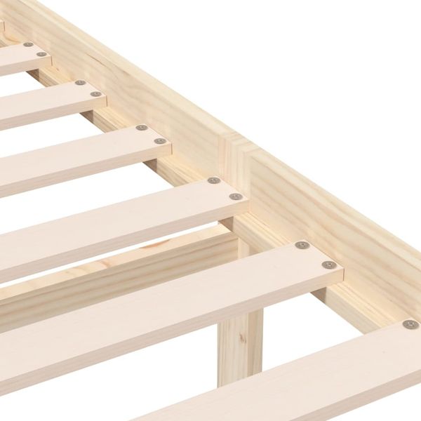 vidaXL Massivholzbett 75x190 cm 3101178 Bild 7