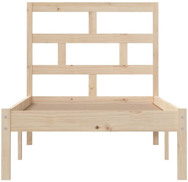 vidaXL Massivholzbett 75x190 cm 3101178 Bild 4