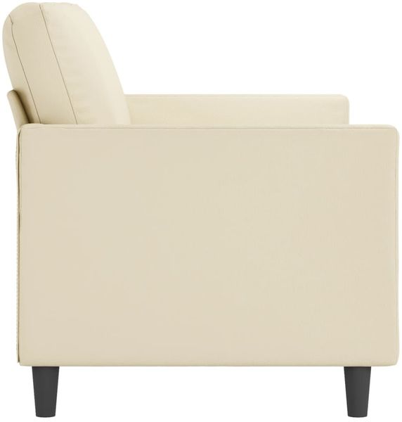 vidaXL 2-Sitzer-Sofa Creme 140 cm Kunstleder 359334 Bild 4