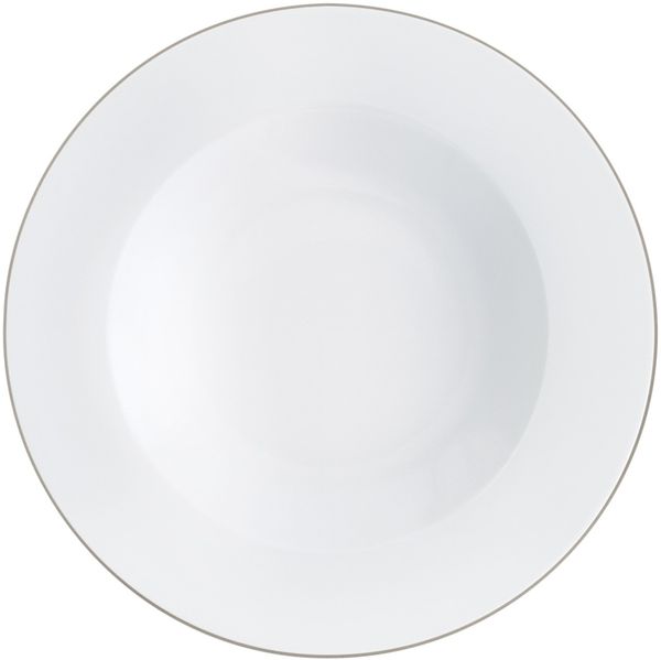 KAHLA Pronto Line Suppenteller 22 cm Line warm gray