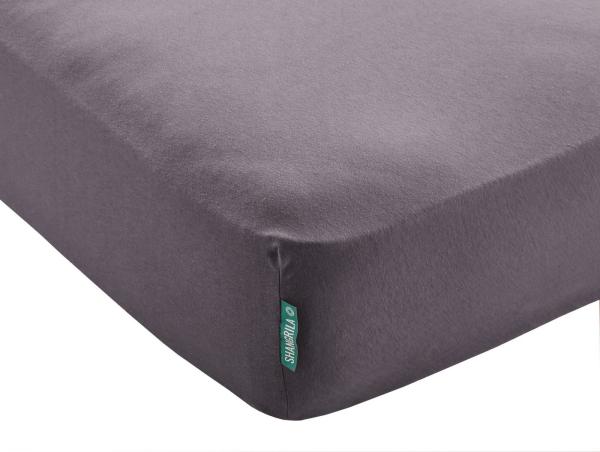 Shangrila Spannbettlaken, Jersey, Gummizug: rundum, (1 Stück), Bettlaken Microsatin Rundumgummizug 202092