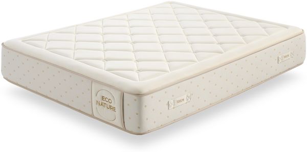Moonia Eco Nature Spring Matratze Taschenfederkern Beige 135x190cm