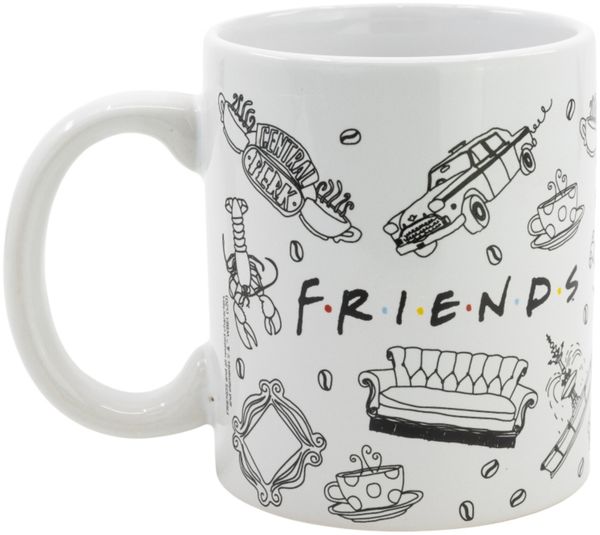FRIENDS Kaffeebecher 325ml Fanartikel aus der Kultserie – Geschenkidee