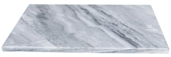 MamboCat Schneidebrett MamboCat Marmor-Schneidebrett 29x21cm weiß-grau Servierplatte