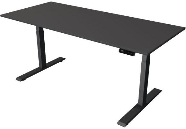 Kerkmann Steh-/Sitztisch Move 2 elektrisch Fuß anthrazit 180x80x63-127