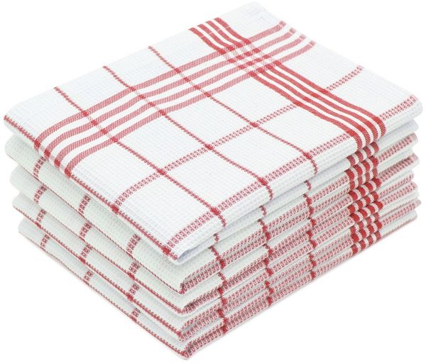 ZOLLNER Geschirrtuch, (Spar-Set, 5-tlg), 50 x 70 cm, 100% Baumwolle, von Hotelwäschespezialisten