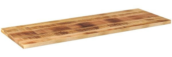 vidaXL Tischplatte 140x50x3,8 cm Rechteckig Raues Massivholz Mango 371399 Bild 2