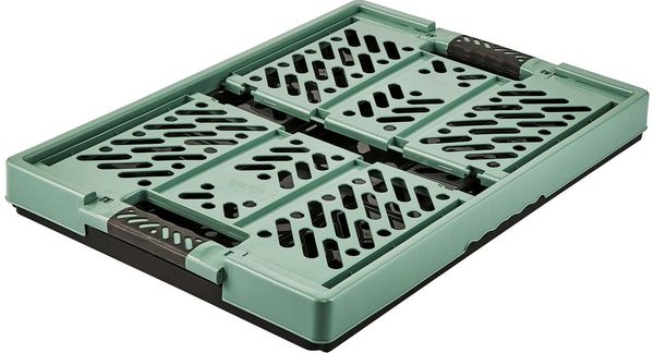 keeeper Stabile Profi-Klappbox mit Soft-Touch Griffen, 54 x 37 x 28 cm, 45 l, Ben, Nordic Green Bild 4