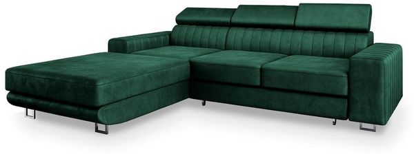 Masseno Ecksofa NOTO mit Schlaffunktion L-Form, Sofa mit Bettkasten