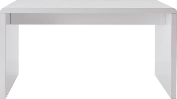 Schreibtisch 160x70 cm MDF Weiß