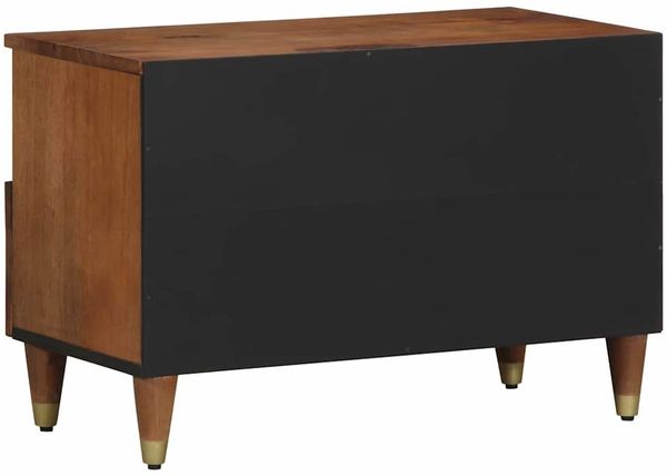vidaXL TV-Schränk Honigbraun 70 x 33 x 46 cm Massivholz Mango 4018737 Bild 5
