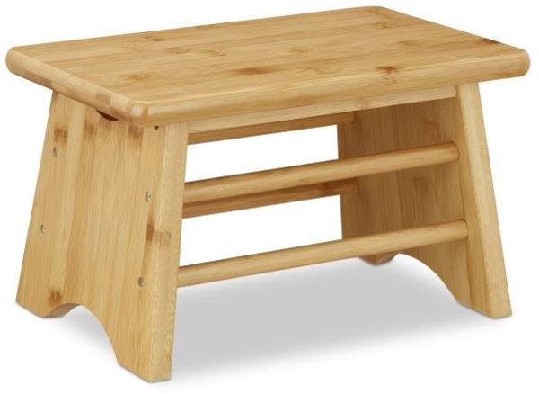 2 x Fußbank Bambus 10043695