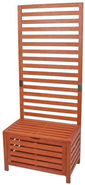 Sichtschutz Gartenbank Truhe Garten Bank Sitzbank Balkon Sichtschutz Staufach
