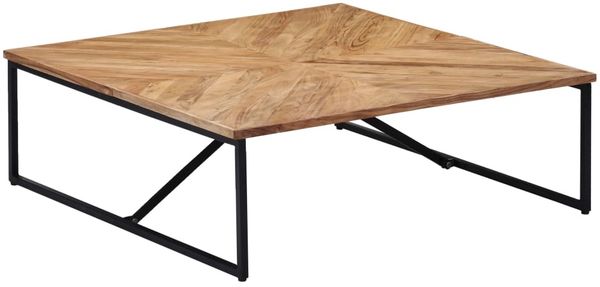 vidaXL Couchtisch 110x110x36 cm Massivholz Akazie 247699 Bild 10