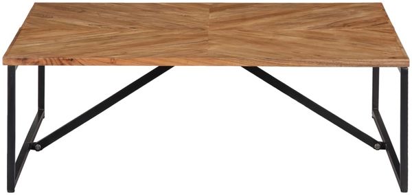 vidaXL Couchtisch 110x110x36 cm Massivholz Akazie 247699 Bild 2