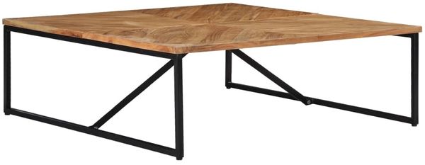 vidaXL Couchtisch 110x110x36 cm Massivholz Akazie 247699 Bild 3