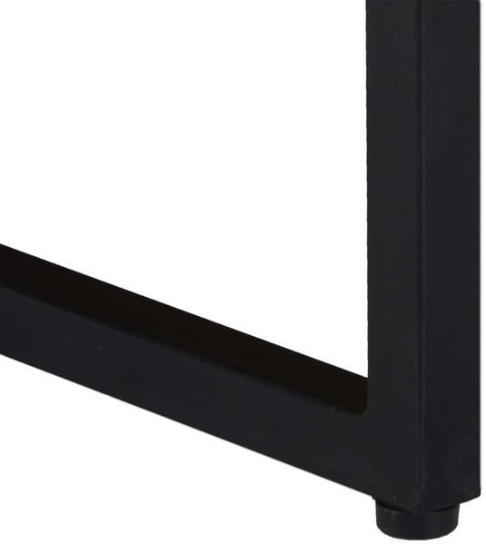 vidaXL Couchtisch 110x110x36 cm Massivholz Akazie 247699 Bild 5