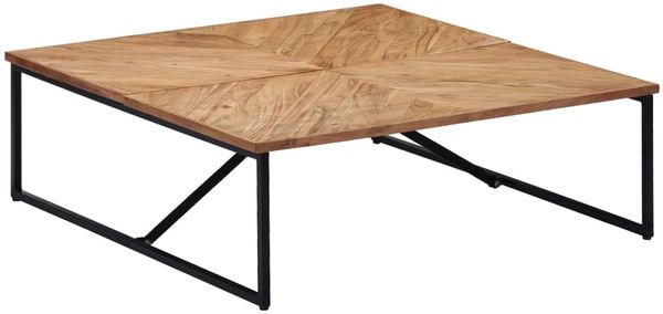 vidaXL Couchtisch 110x110x36 cm Massivholz Akazie 247699 Bild 11