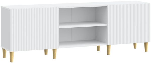 vidaXL TV-Schränk Weiß 150 x 31 x 50 cm Holzwerkstoff 894685