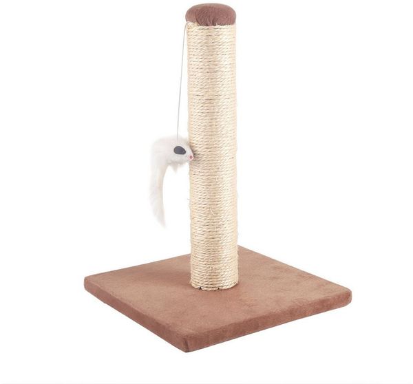 nobleza Kratzsäule Kratzstamm, Kratzsäule für Katzen mit Ultimate Natürlichem Sisalseil