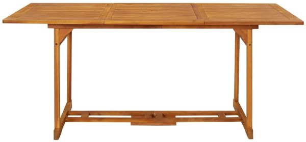 vidaXL Garten-Esstisch 180x90x75 cm Massivholz Akazie 315945 Bild 2