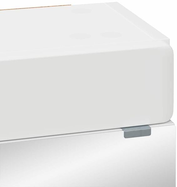 vidaXL Badezimmerspiegelschrank mit Regal TULUM Weiß 60 x 16,5 x 78 cm 880361 Bild 9