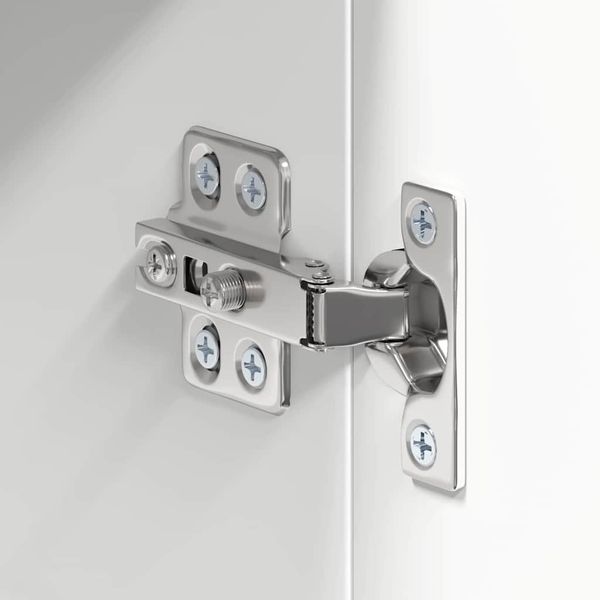 vidaXL Badezimmerspiegelschrank mit Regal TULUM Weiß 60 x 16,5 x 78 cm 880361 Bild 10