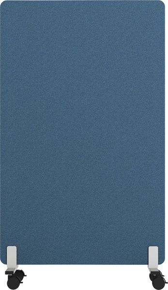 Rheinland Möbel FocusWall STWR1014 – Akustik-Stellwand 1000×1400 mm in Stofffarbe Martinique inkl. Rollen – Mobile Schreibtisch-Trennwand für Büro & Homeoffice – Schallschutz – Made in Germany