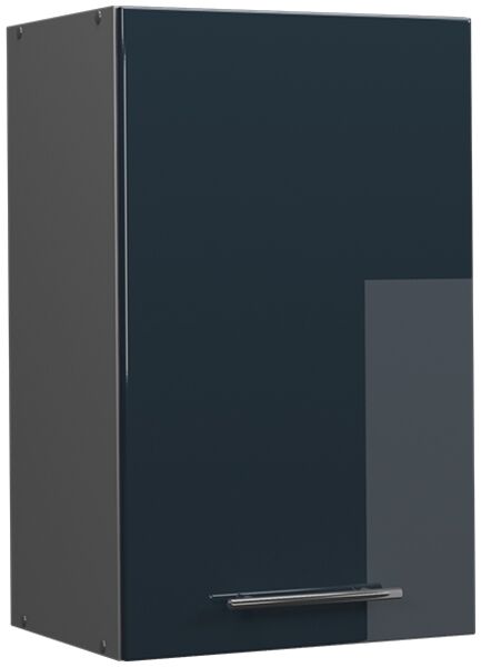 Hängeschrank Fame-Line Dunkelblau Hochglanz 45 cm Vicco