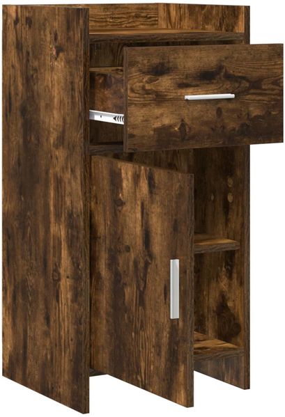 vidaXL Sideboard Geräucherte Eiche 40 x 36 x 80 cm Holzwerkstoff 8011087 Bild 3