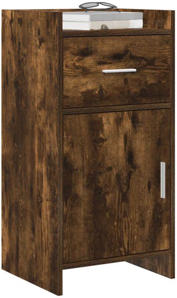 vidaXL Sideboard Geräucherte Eiche 40 x 36 x 80 cm Holzwerkstoff 8011087 Bild 2