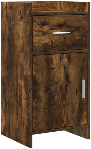 vidaXL Sideboard Geräucherte Eiche 40 x 36 x 80 cm Holzwerkstoff 8011087