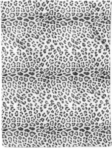 Wohndecke Snow Leopard Plaid 140x200 Grey 140x200, Heckett and Lane, Tagesdecke Kuscheldecke Schmusedecke