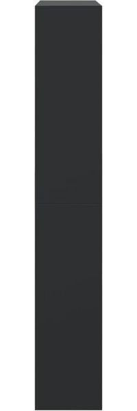 vidaXL Schuhschrank Schwarz 80x21x125,5 cm Holzwerkstoff 839925 Bild 6