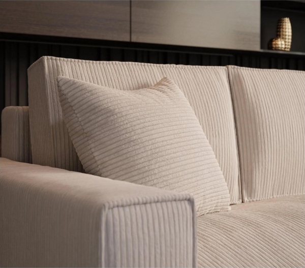 Beautysofa Ecksofa PARYS, mit Schlaffuntion, Bettkasten, mit universelle Ottomane Bild 3