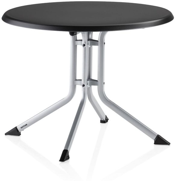 KETTLER Alu Klapptisch Boulevard rund 70cm Kettalux silber
