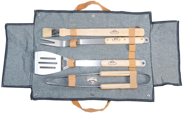 ESSCHERT DESIGN Grillbesteck-Set, 407647