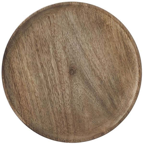 Mica Platte Duko rund braun Ø 30 cm