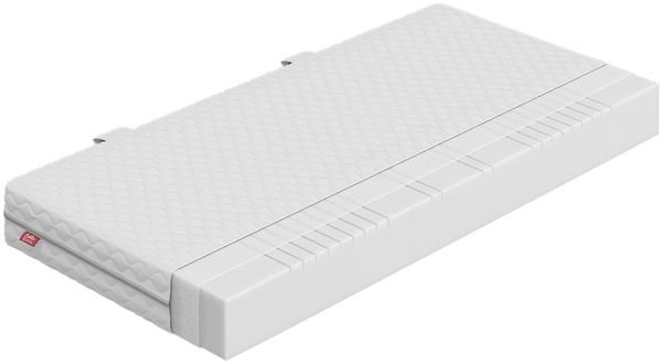 Bellabino 'Twist' Baby- und Kindermatratze 80x160 cm, Höhe 15 cm, Härtegrad H1/H2, wendbare 7-Zonen Kaltschaummatratze, abnehmbarer Bezug, Matratze für Kinder ab Geburt bis 13 Jahren Bild 10