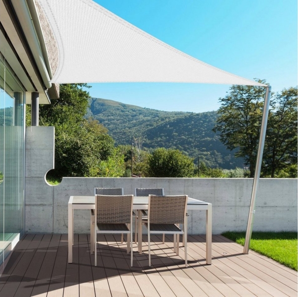 Kubus Sonnensegel Wasserabweisendes Sonnensegel, Widerstandsfähiges Gewebe Bild 5