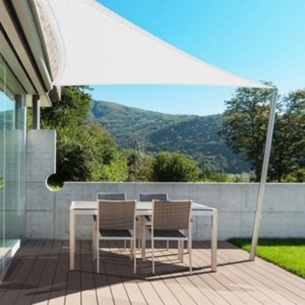 Kubus Sonnensegel Wasserabweisendes Sonnensegel, Widerstandsfähiges Gewebe Bild 6