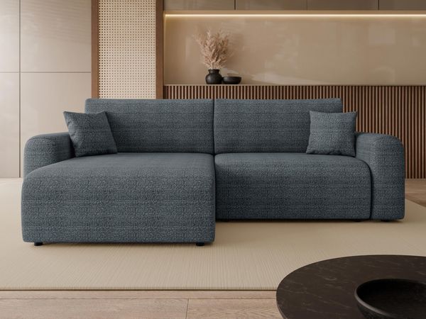 Ecksofa Floryn L (Farbe: Taro 98)