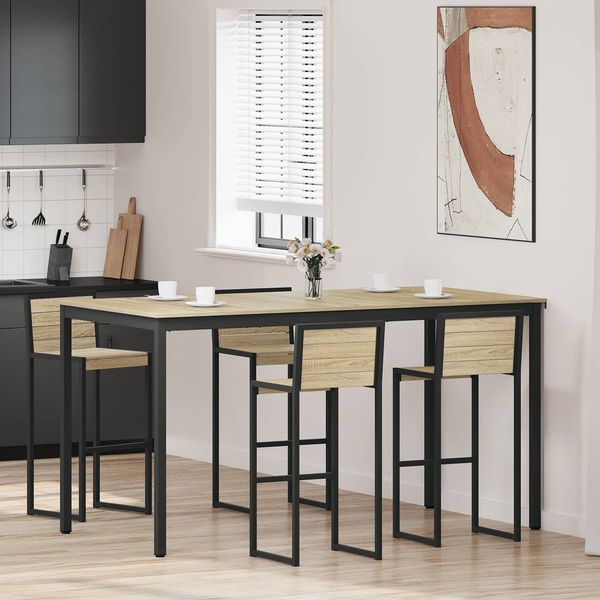 vidaXL Stehtisch Holzwerkstoff 3415397
