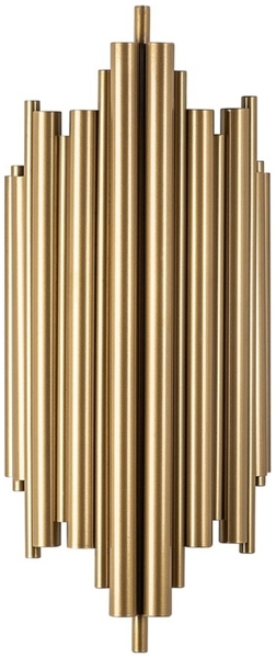 Calicosy Wandlampe aus goldenem Metall H50 cm - REIS - Gold